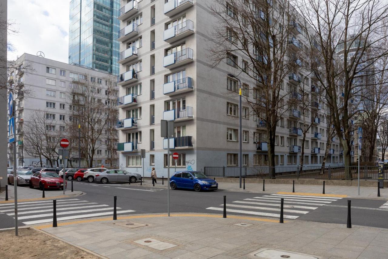 Rondo ONZ Sunny Apartment Varsavia Esterno foto